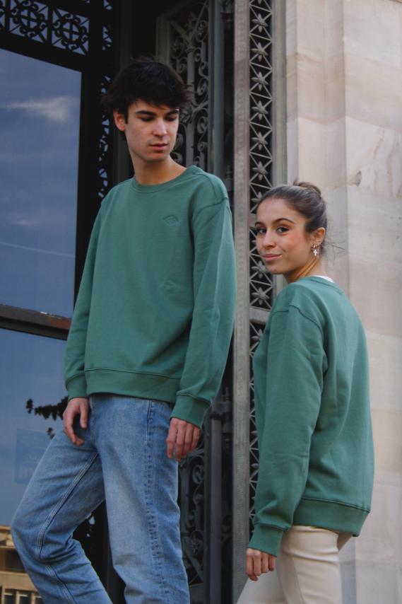 SUDADERA VERDE