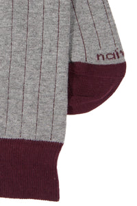 GREY CANALE BURGUNDY KIDS