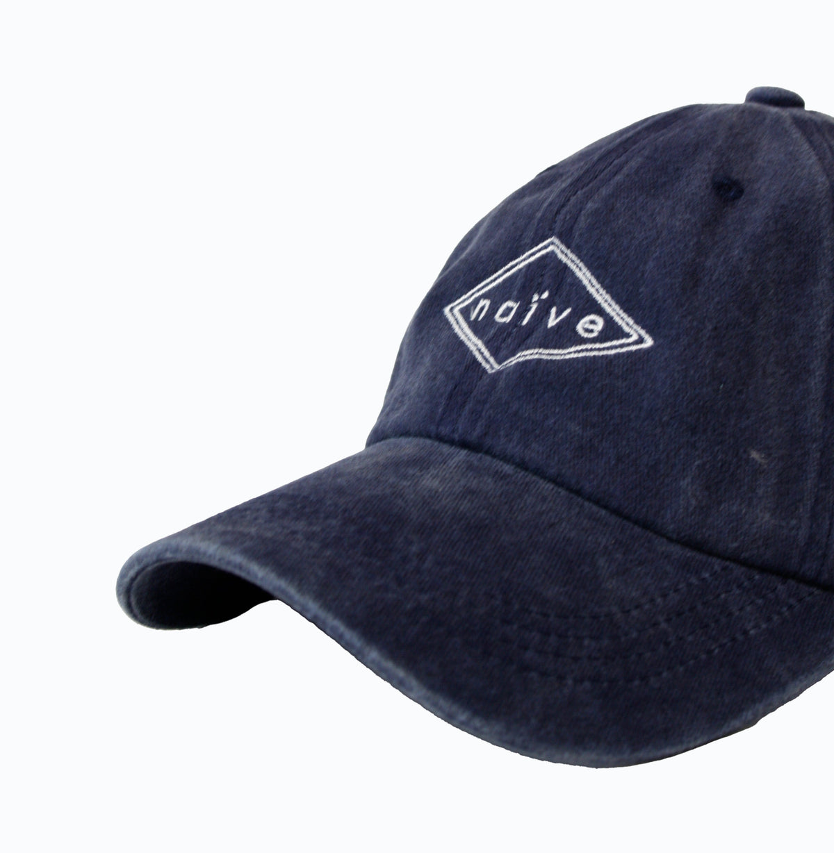GORRA AZUL LOGO BLANCO