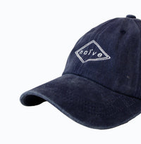GORRA AZUL LOGO BLANCO