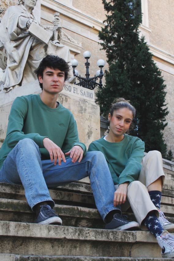 SUDADERA VERDE