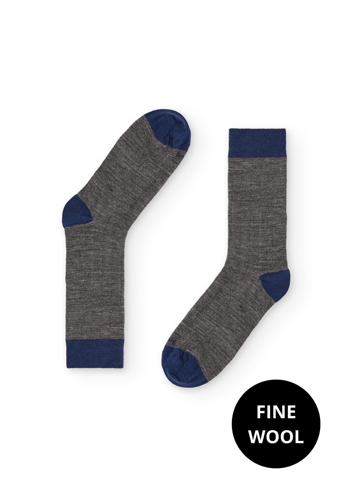 LISO GRIS MELANGE LANA