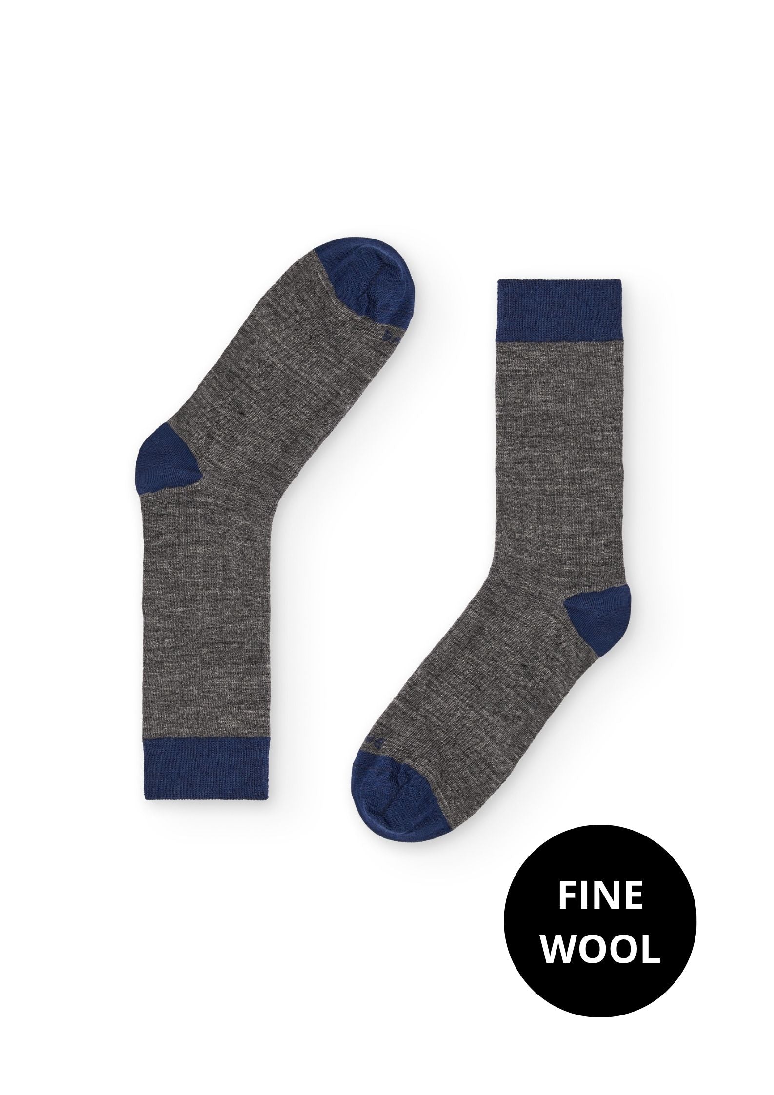 LISO GRIS MELANGE LANA