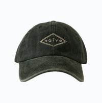 GORRA VERDE LOGO BEIGE