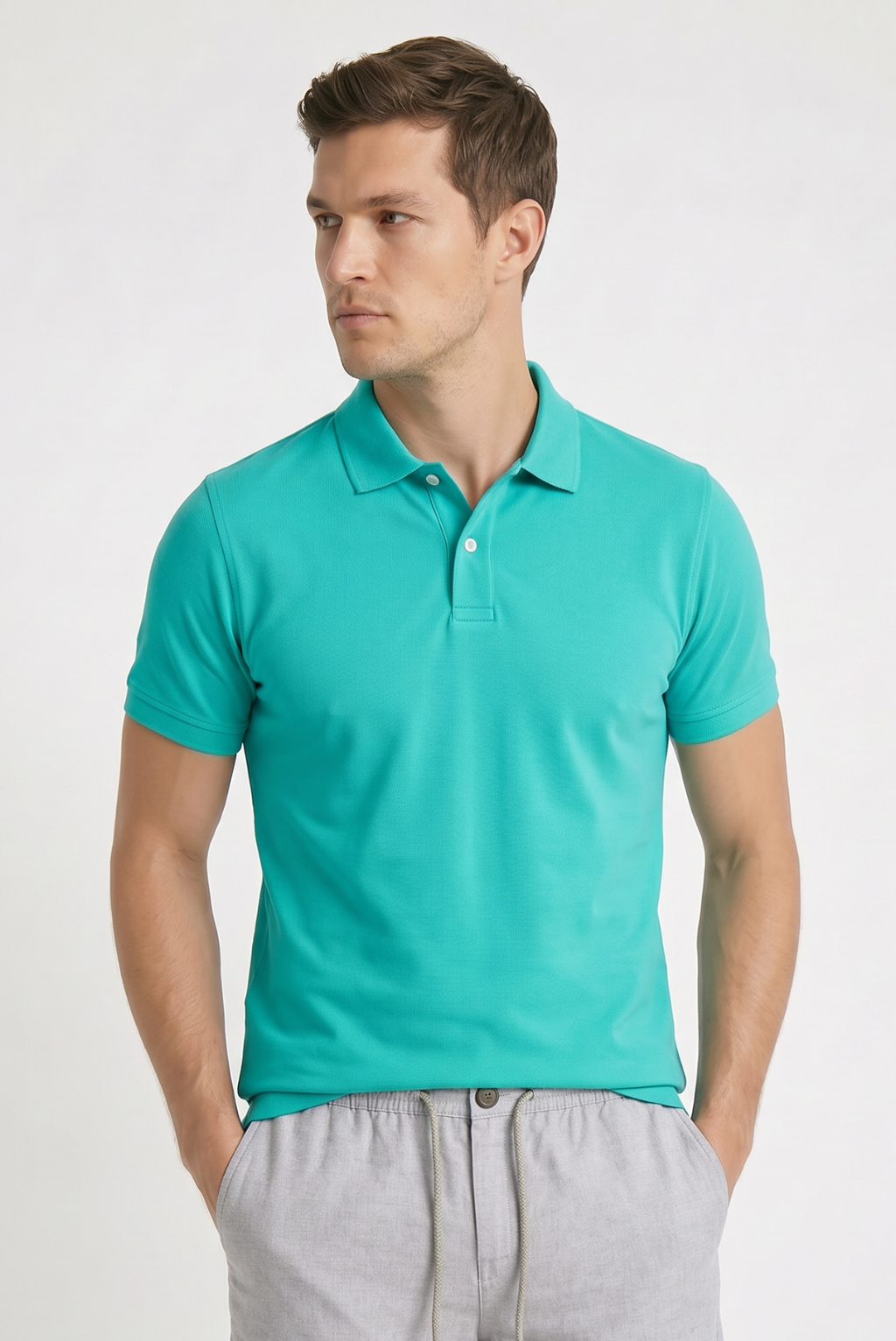 POLO TURQUESA
