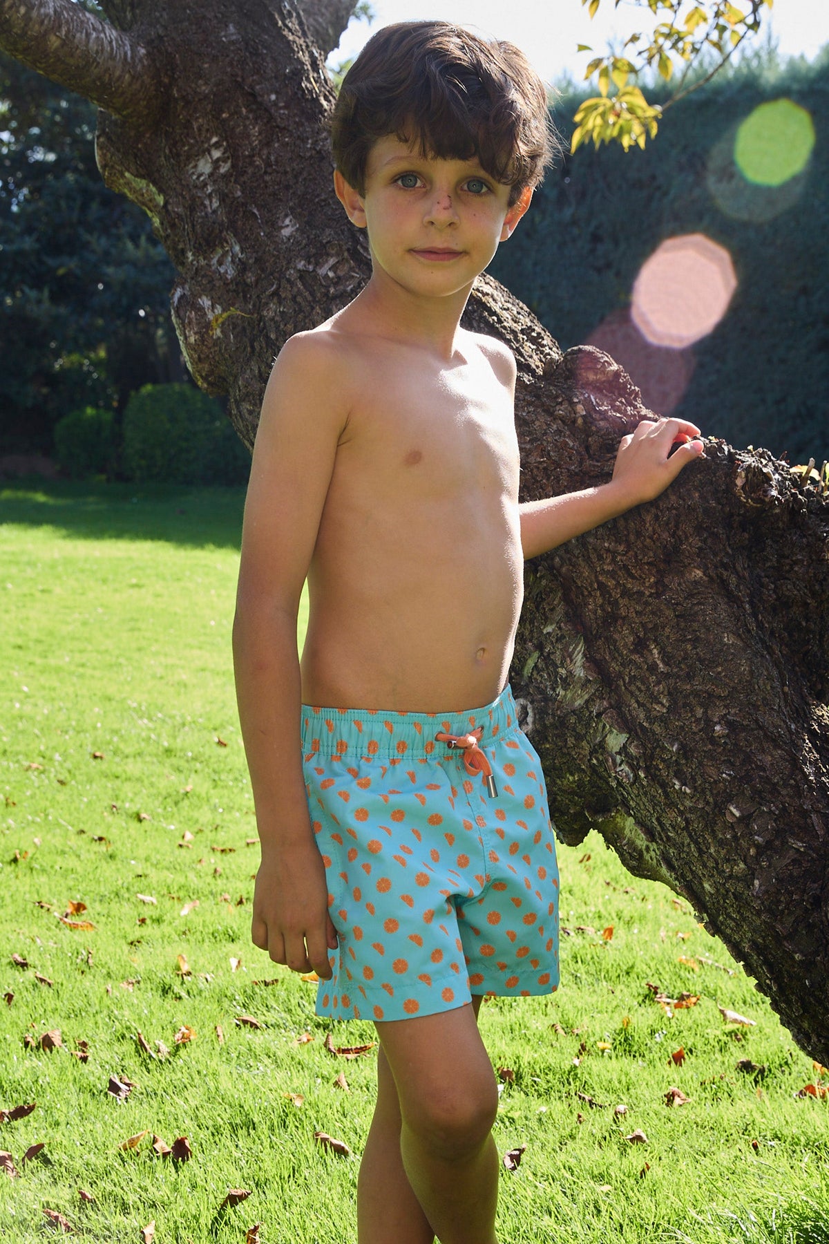 ORANGE SWIMSUIT FOR BOYS
