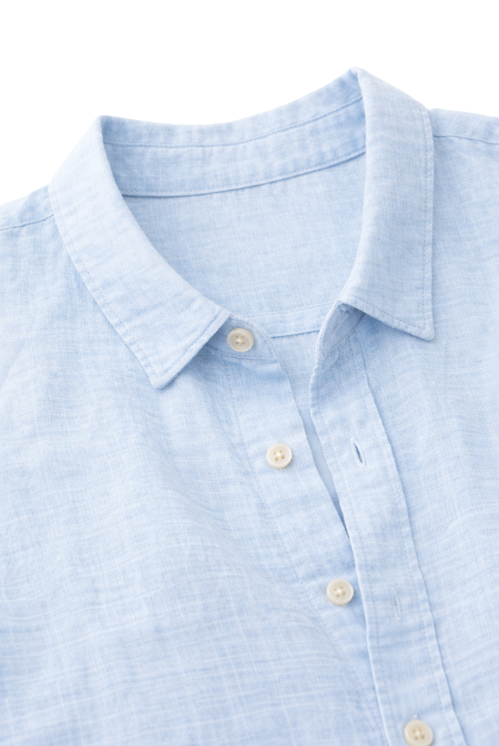 CAMISA LINO AZUL CIELO
