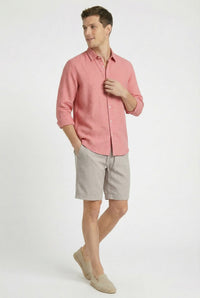 CAMISA LINO ROSA