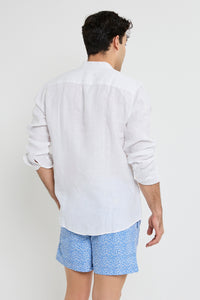 CAMISA LINO BLANCA MAO