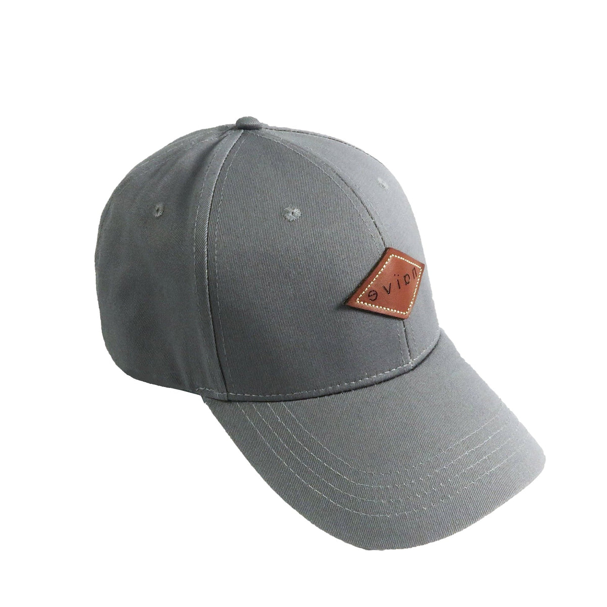LEATHER LOGO CAP