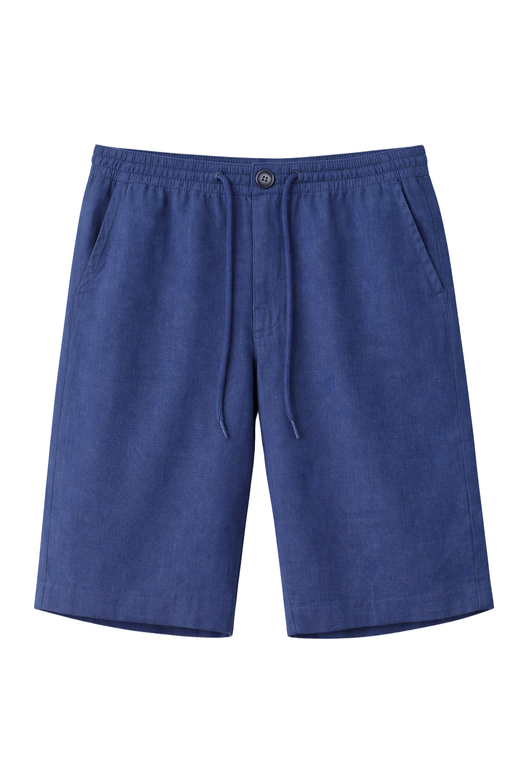 BERMUDA LINO AZUL MARINO