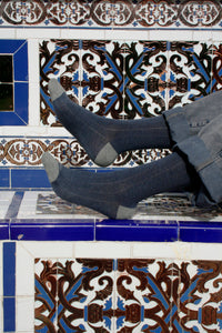 LISO AZUL JASPEADO