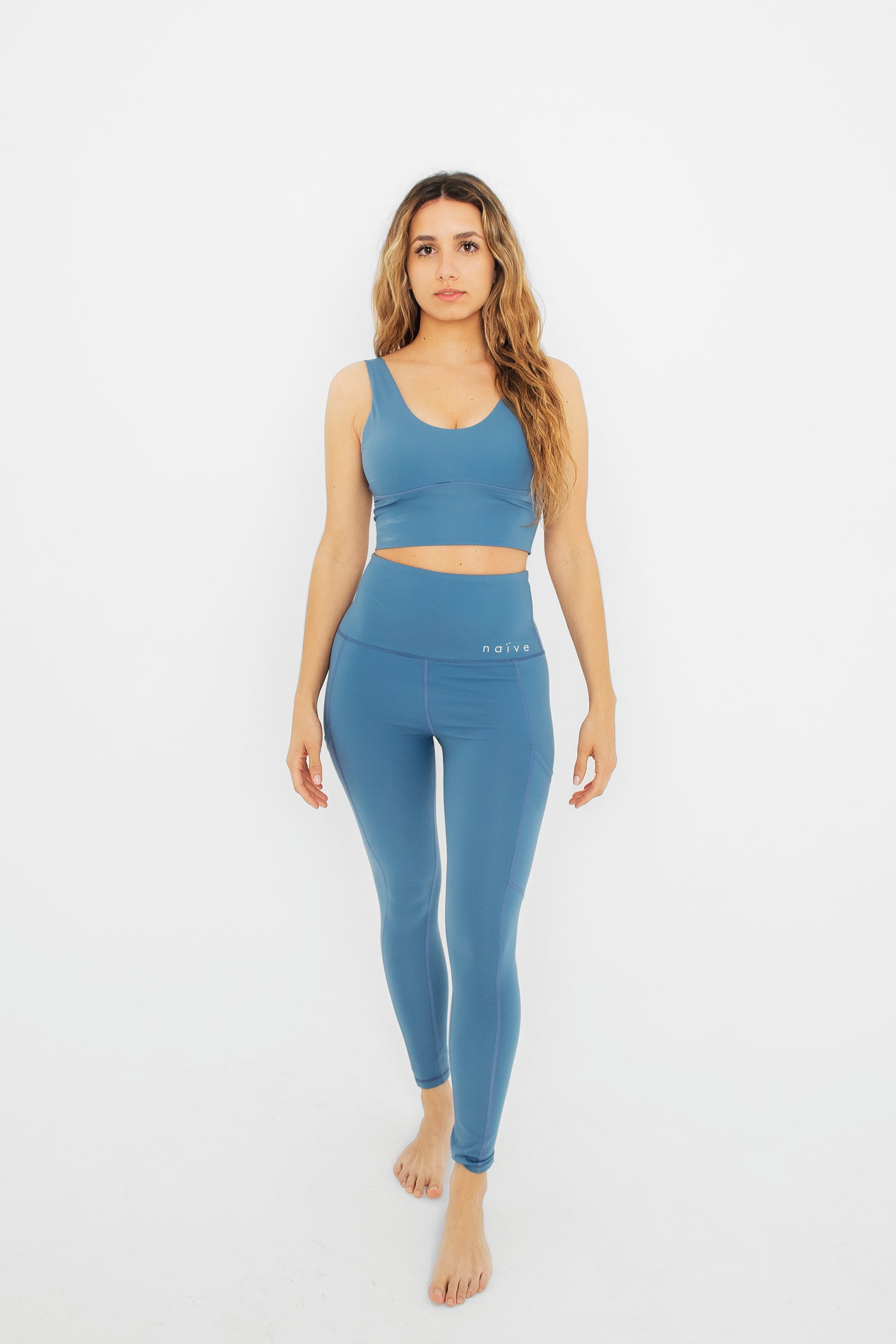 TOP AZUL