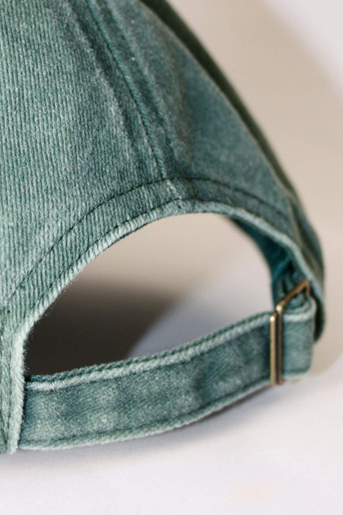 GREEN WASHED CAP