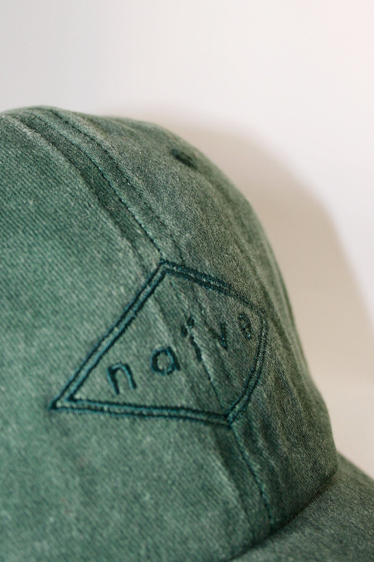 GREEN WASHED CAP