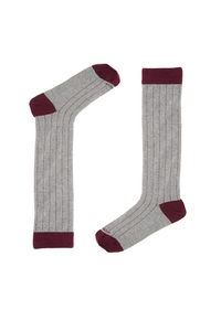 GREY CANALE BURGUNDY KIDS